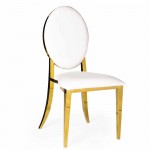 Hollywood Dining Chair Donut Gold