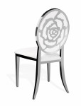 Hollywood Dining Chair Rose Silver