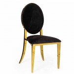 Hollywood Dining Chair Donut Gold