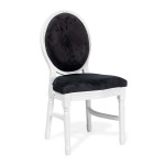 Alice Chair White Wood Frame