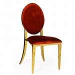 Hollywood Dining Chair Donut Gold