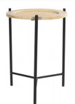 Cane Side Table