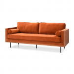 Amberson Velvet Wood Sofa