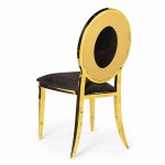 Hollywood Dining Chair Donut Gold