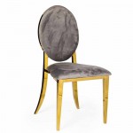 Hollywood Dining Chair Donut Gold