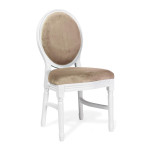 Alice Chair White Wood Frame