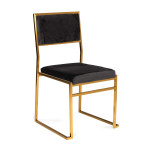 Skyline Dining Chair Gold