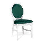 Alice Chair White Wood Frame