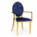 Hollywood Arm Chair Gold