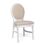 Alice Chair White Wood Frame