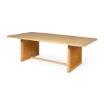 Havana Cane Dining Table Rectangular 