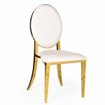 Hollywood Dining Chair Donut Gold