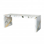 Waterfall Dining Table Marble