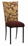 Gold & Brown Damask