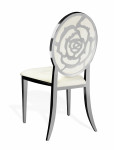 Hollywood Dining Chair Rose Silver