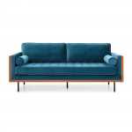 Amberson Velvet Wood Sofa