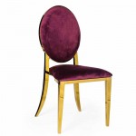 Hollywood Dining Chair Donut Gold