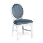 Alice Chair White Wood Frame