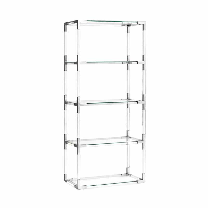 Bond Etagere Silver | Luxe Event Rentals LLC